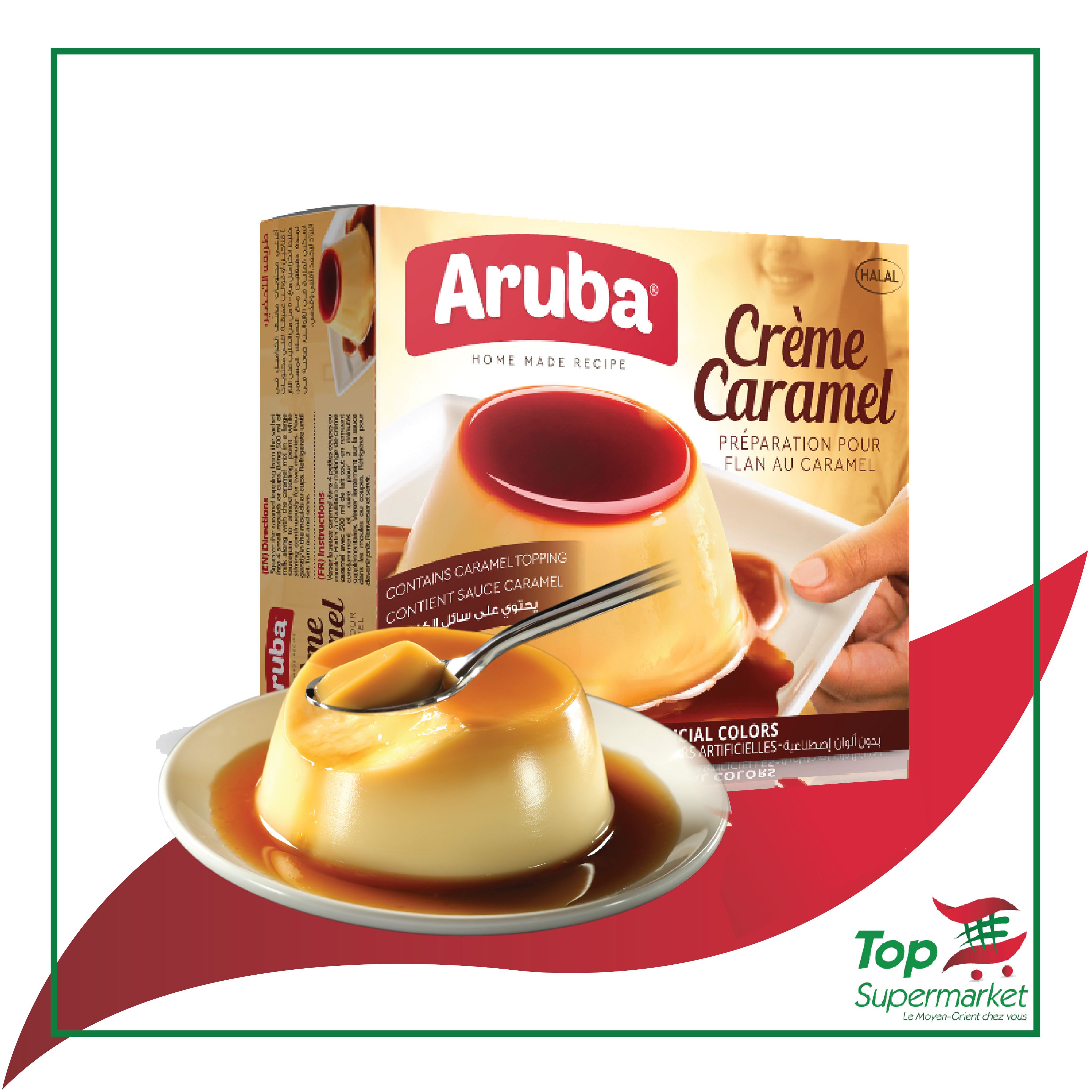 Aruba crème caramel 80gr